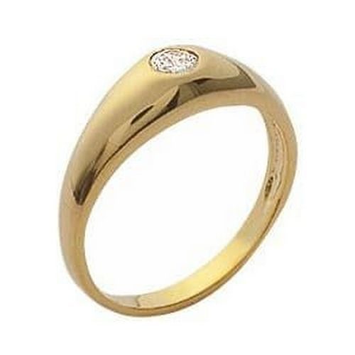 bijouterie pinto jussey Bague Jonc Or 18k oxyde T53