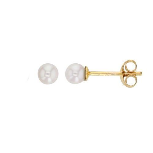 bijouterie pinto jussey b023035 Boucles d'oreille Or 18k perle de culture blanche