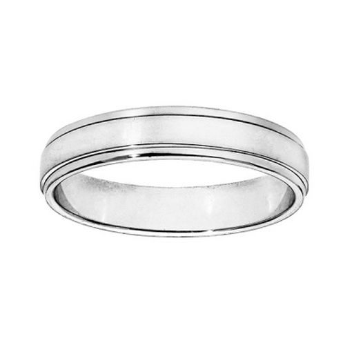 bijouterie pinto jussey 062524 Alliance argent 2 traits haut bas 4mm