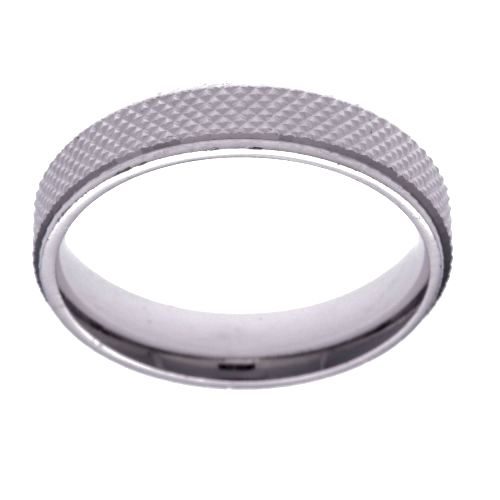 bijouterie pinto jussey RH 121 Alliance argent relief 4mm