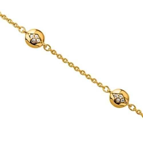 v70314590108190 Bracelet plaqué or ronds empierrés