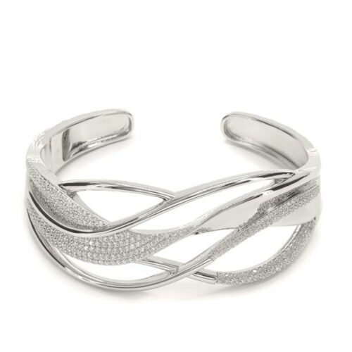 Bracelet argent LineA jonc haute de gamme