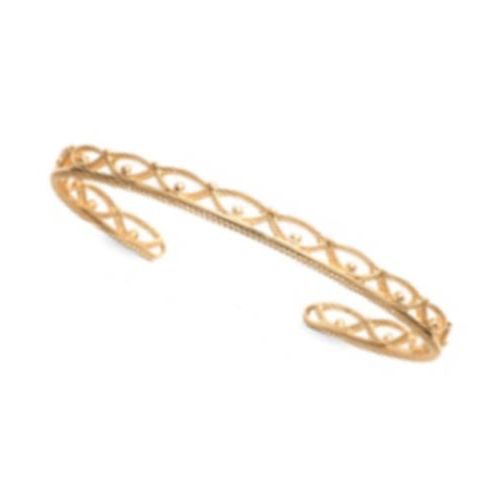 bijouterie pinto jussey 921908 Bracelet Jonc plaqué or