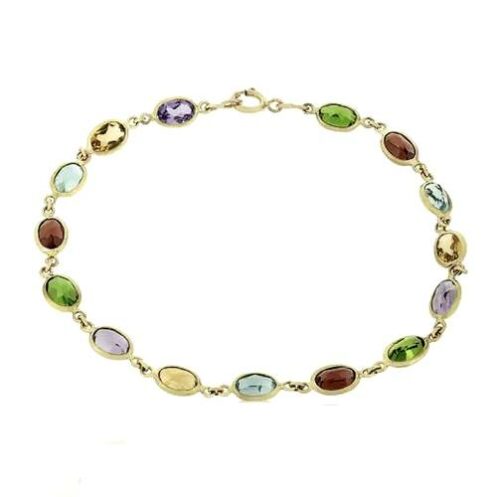 bijouterie pinto jussey 11462 Bracelet Or 18K pierres fines