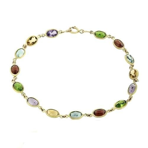 bijouterie pinto jussey 11462 Bracelet Or 18K pierres fines
