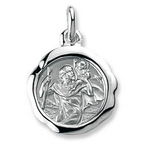 bijouterie pinto jussey Médaille Argent St Christophe 100519311K2