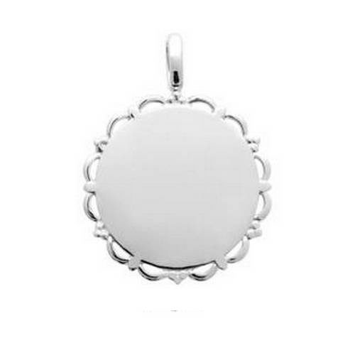 bijouterie pinto jussey 7770300 Médaille Argent à graver