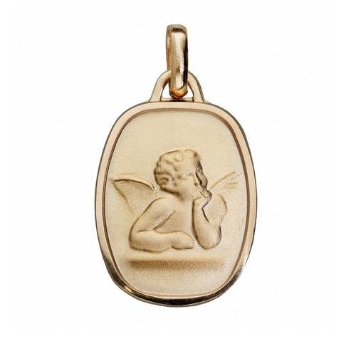 Médaille Plaqué or Ange 95683