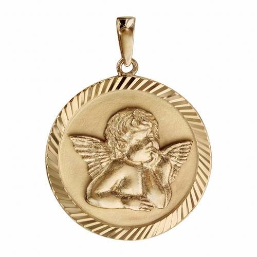 Médaille Plaqué or Ange 970231