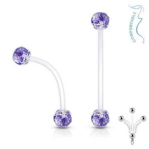 Piercing nombril Acrylique BIOFLEX NPG1012-B