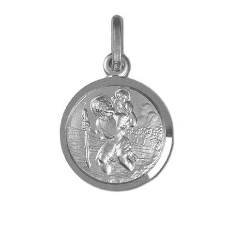 bijouterie pinto jussey Médaille Argent St Christophe H503A4