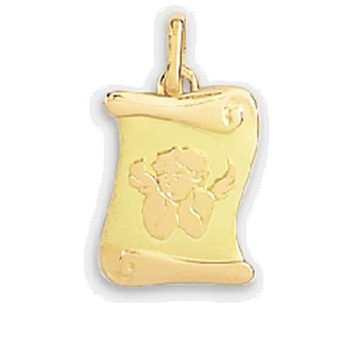 bijouterie pinto jussey Médaille or 9K Ange XR103