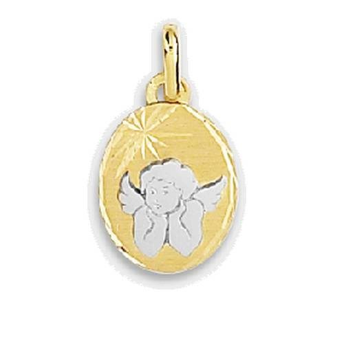 bijouterie pinto jussey Médaille or 9K Ange XR54