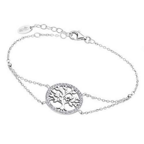 Bracelet argent Lotus arbre empierré LP1746-2/1