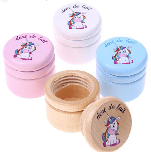 bijouterie pinto jussey Boîte à dents Bois licorne