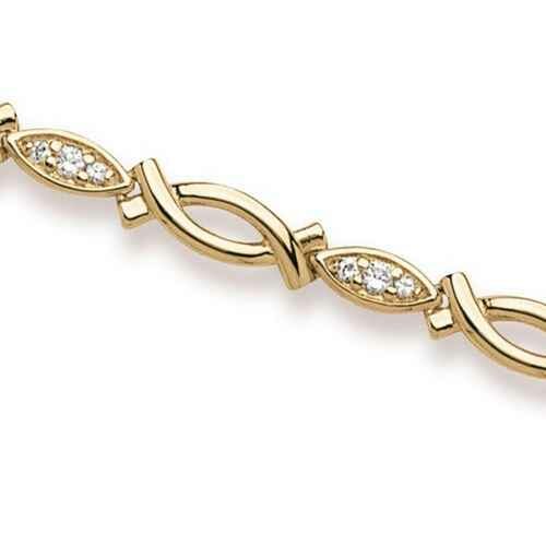 Bijouterie PINTO à Jussey en Haute-Saône Bracelet plaqué or C21520/19