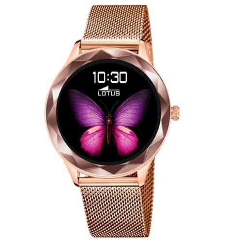 Montre Connectée femme Lotus 50036/1 cadran facettée