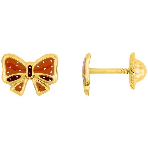Boucles d'oreille Or 9k Noeud 29LM75JL