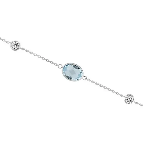 Bracelet Or 18K Gris Topaze 4.7177.T1 Bijouterie PINTO à Jussey