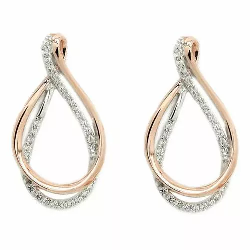Boucles d'oreille LineA argent 17068A