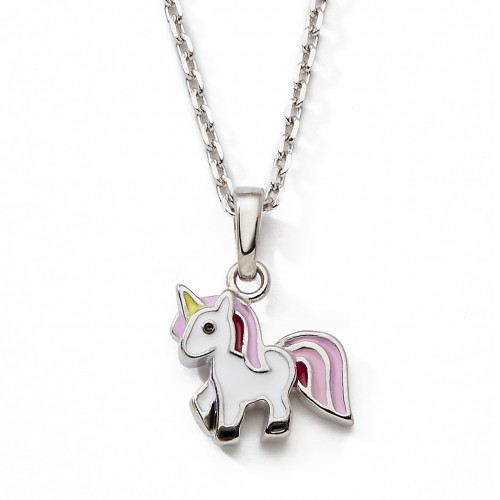 Collier argent Licorne C2946