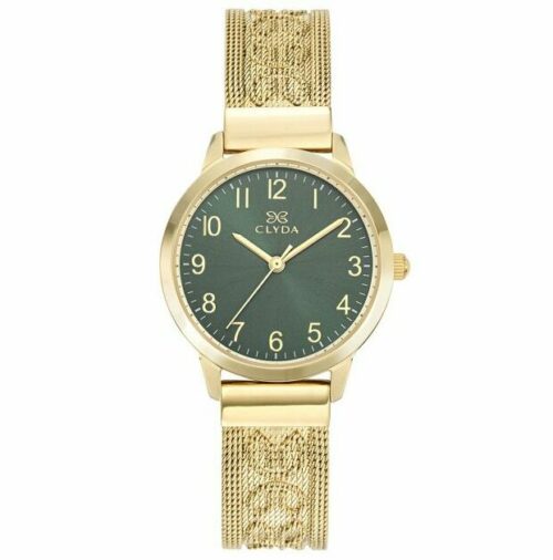 CLA0791PVAX montre femme cadran vert