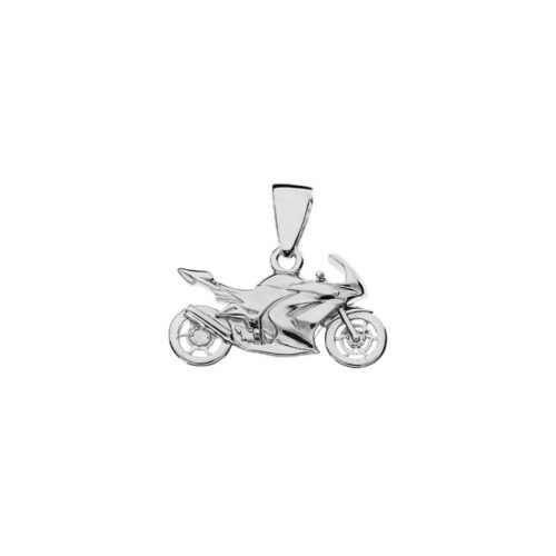 Pendentif argent moto 00631 Bijouterie pinto Jussey haute-saone