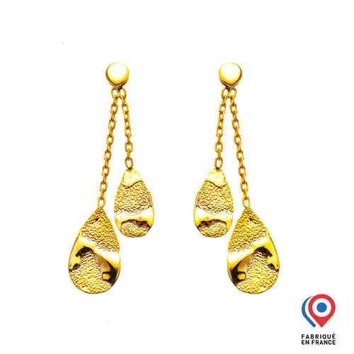 Boucles d'oreille Or 9k BA1169CNJ