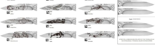 Couteau Acier Personnalisable Finition Titane Noir – Image 6