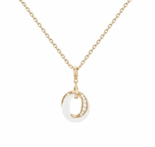Collier plaqué or céramique1.76.0002