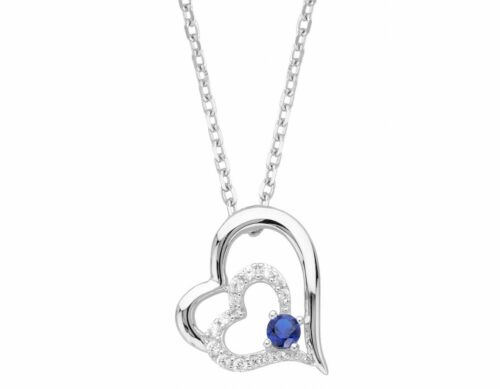Collier argent coeur 70700684 Bijouterie pinto Jussey haute saone