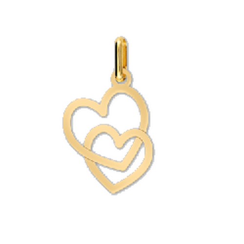 Pendentif Or 9k Coeur XP2072