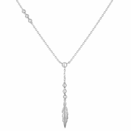 Collier argent Plume 70700278 Bijouterie pinto à jussey