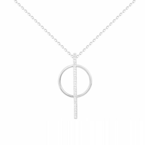Collier argent barrette 70700390 Bijouterie pinto à jussey