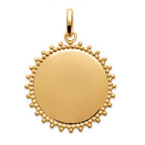 Pendentif plaqué or Soleil 2768800 Bijouterie pinto à jussey