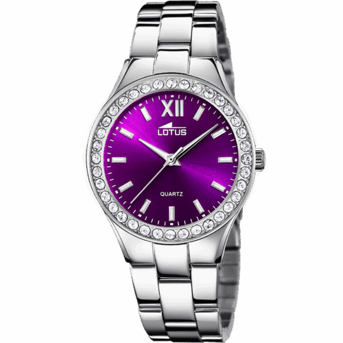 Montre Femme Lotus 18883/8 violet pierre