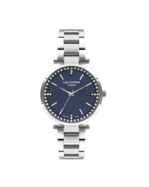 Montre Femme Lee Cooper MYA LC07591.390 pierre fond cadran bleu