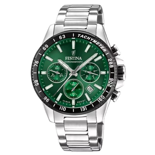 Montre homme Festina F20560/4 verte chrono