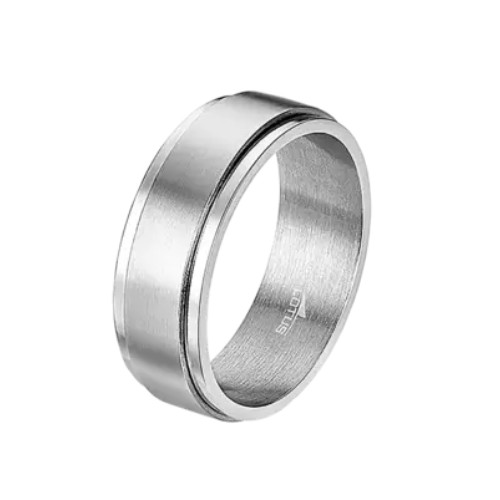 Bague Homme Lotus Acier Anti stress LS2395/3