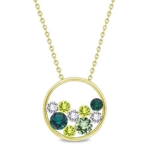 Collier Acier Spark Circles of Light SG026EM