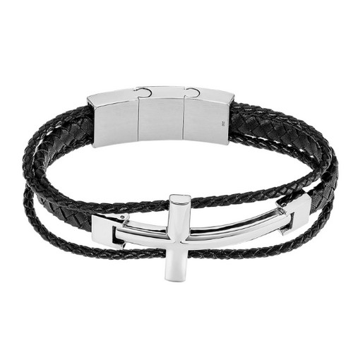 bracelet acier homme Lotus Croix LS2379/2/1 Livraison gratuite à partir de 100€. Bijouterie PINTO Jussey Haute-Saône.