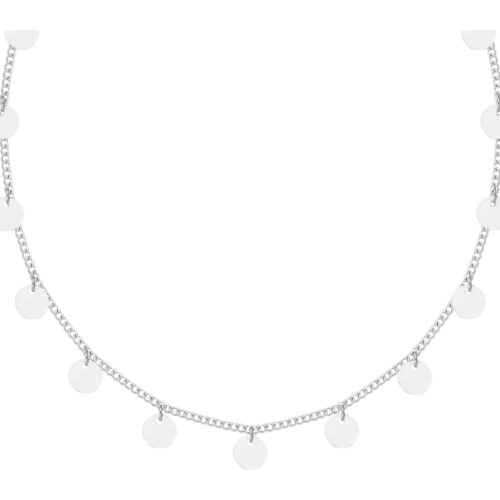 Collier acier Pampilles pastille 871.167