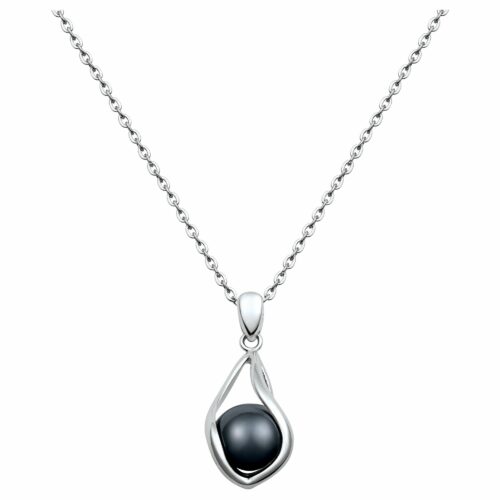 Collier acier boule céramique 907.122