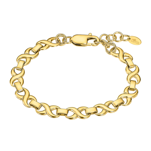 LS2578/2/2 bracelet doré infini tout métal ans pierre
